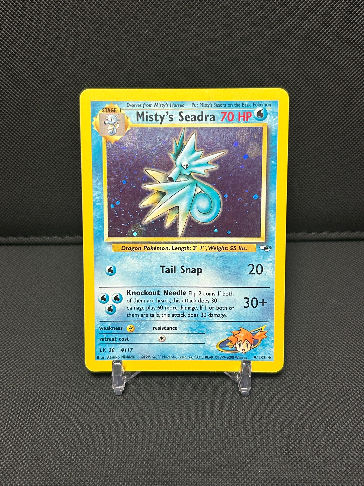 Misty's Seadra - Gym Heroes (G1) - NEAR MINT