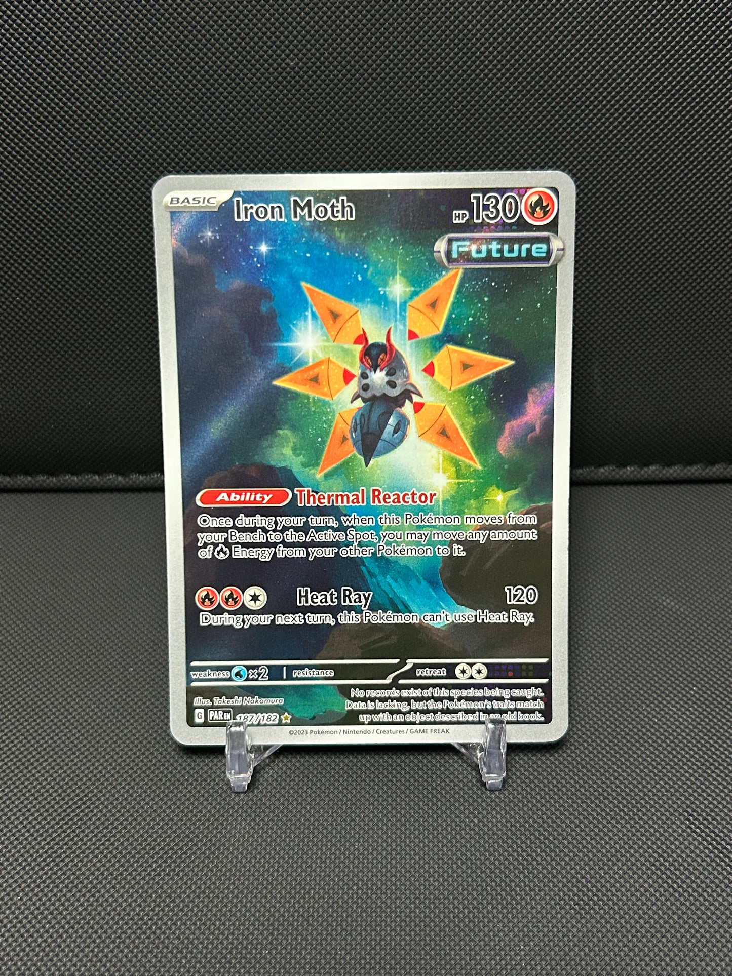 Iron Moth - 187/182 - SV04: Paradox Rift (PAR) - NEAR MINT