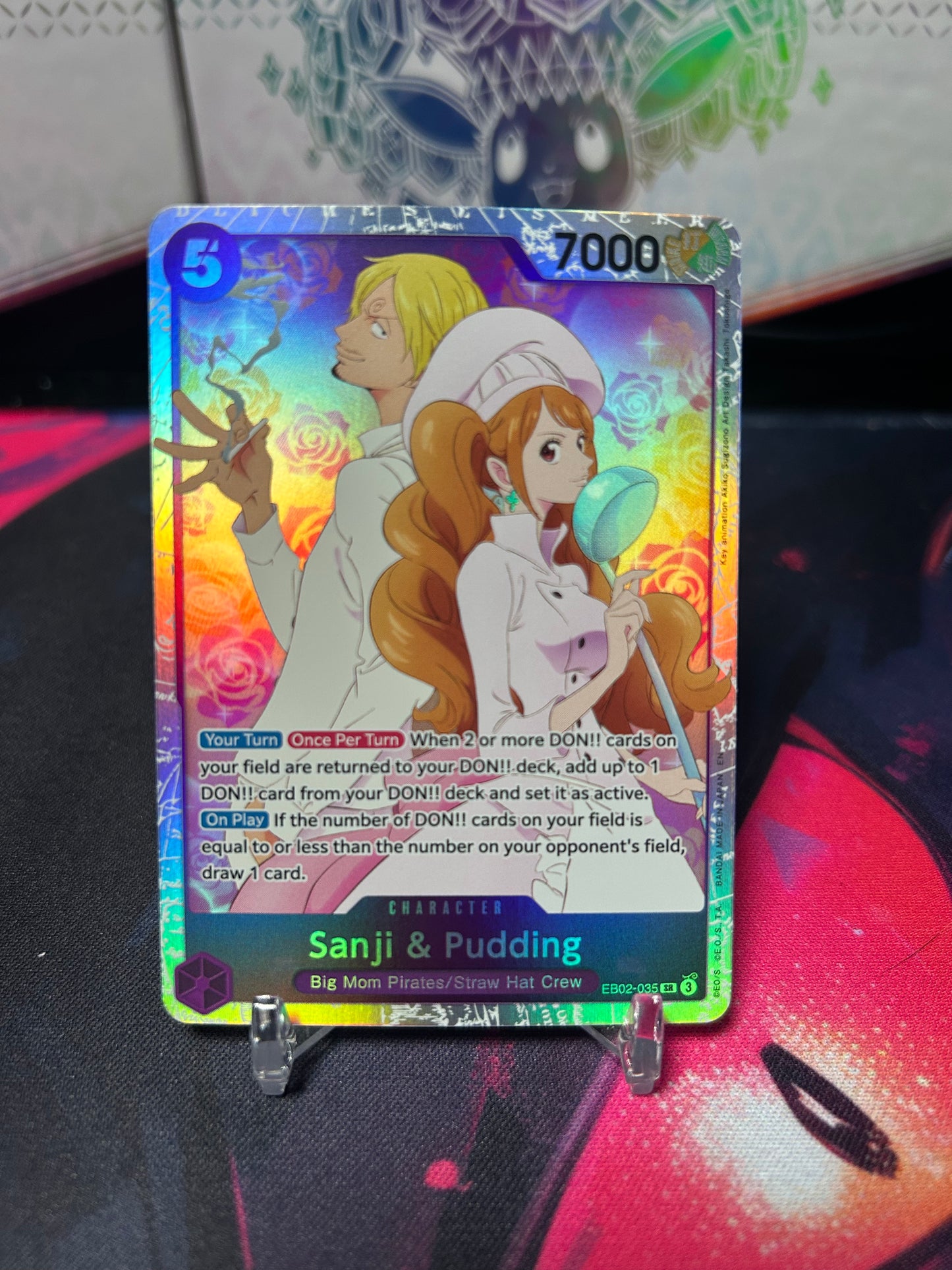 Sanji & Pudding - Extra Booster: Anime 25th Collection (EB-02) - NEAR MINT