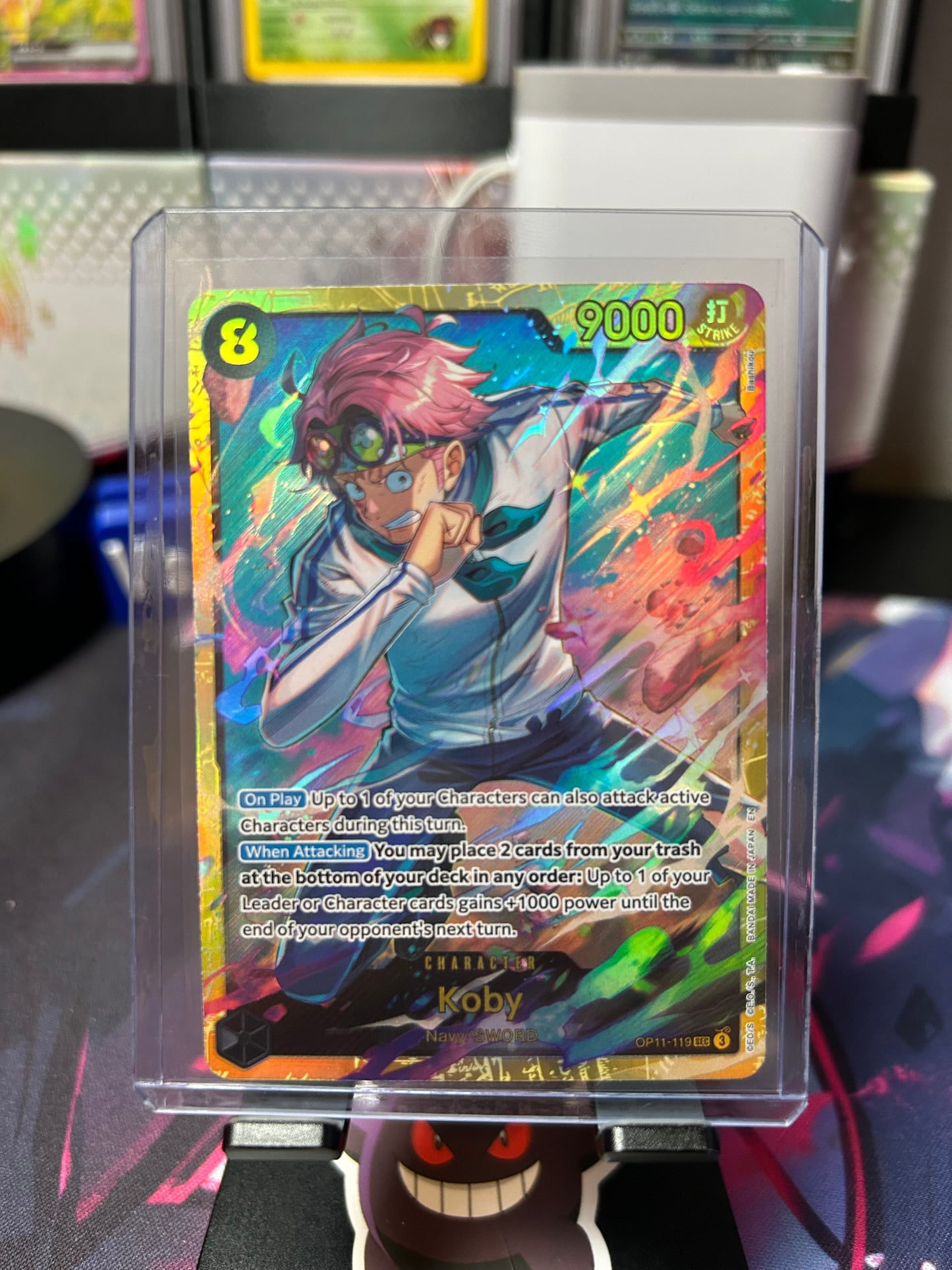 Koby (119) - A Fist of Divine Speed (OP11) - NEAR MINT