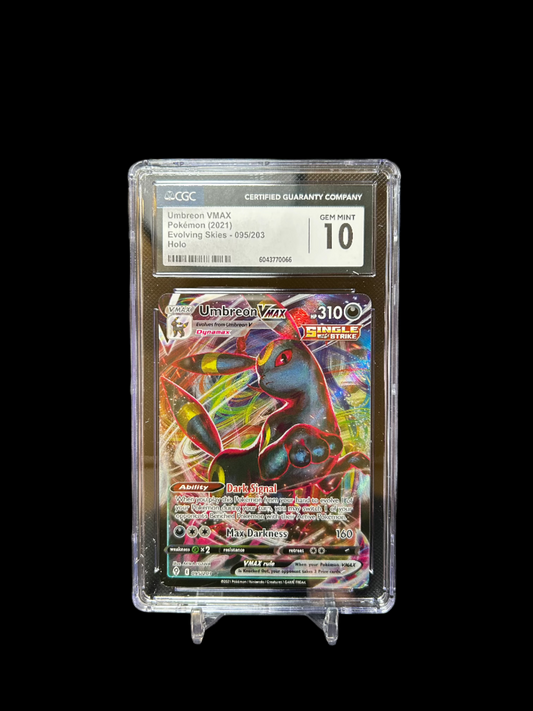 CGC GEM MINT 10 - Umbreon Vmax | English Evolving Skies | 95/203