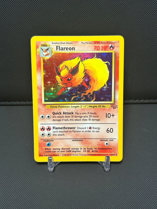 Flareon (3) - Jungle (JU) - NEAR MINT