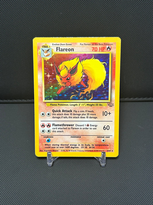 Flareon (3) - Jungle (JU) - LIGHTLY PLAYED