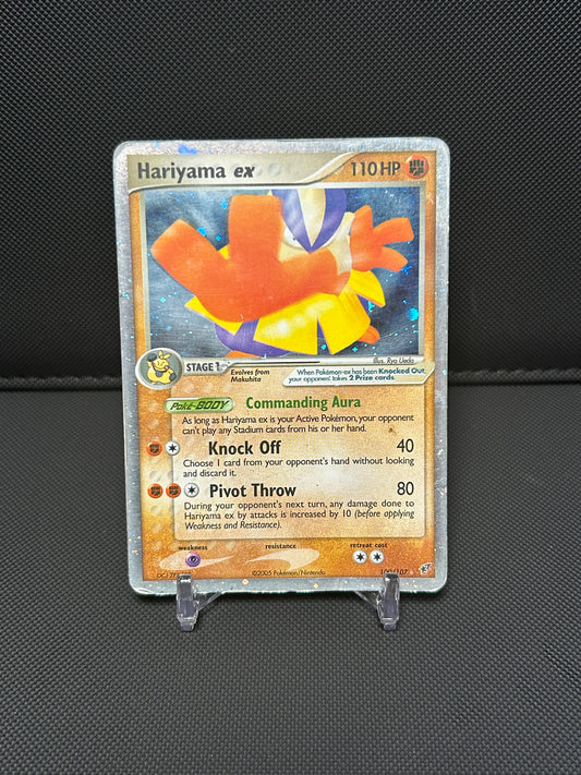 Hariyama ex - Deoxys (DX) - DAMAGED
