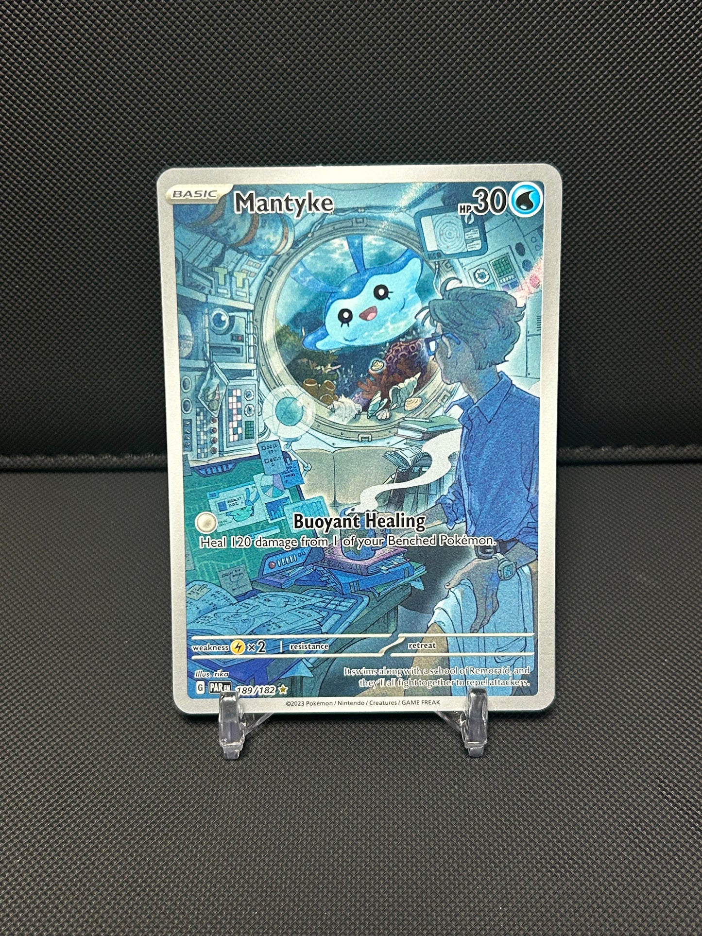 Mantyke - 189/182 - SV04: Paradox Rift (PAR) - NEAR MINT