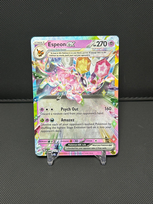 Espeon ex - 034/131 - SV: Prismatic Evolutions (PRE) - NEAR MINT
