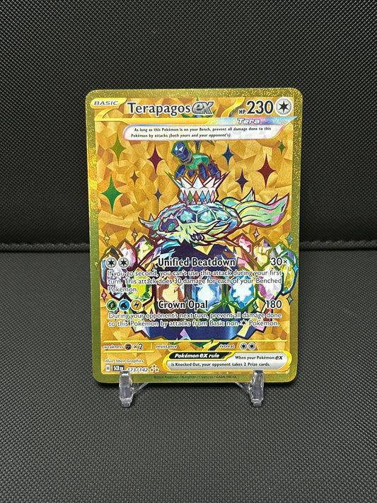 Terapagos ex - 173/142 - SV07: Stellar Crown (SCR) - NEAR MINT