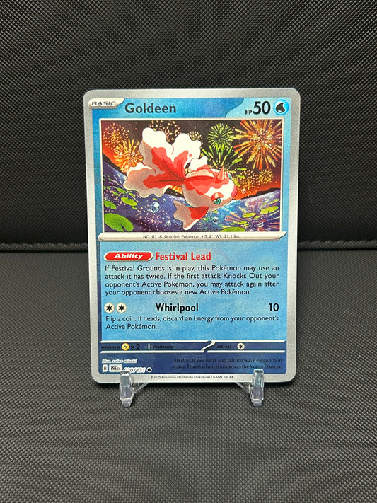 Goldeen (Master Ball Pattern) - SV: Prismatic Evolutions (PRE) - NEAR MINT