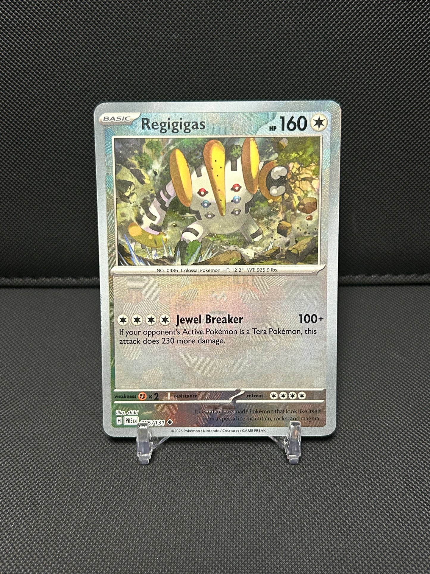 Regigigas (Master Ball Pattern) - SV: Prismatic Evolutions (PRE) - NEAR MINT