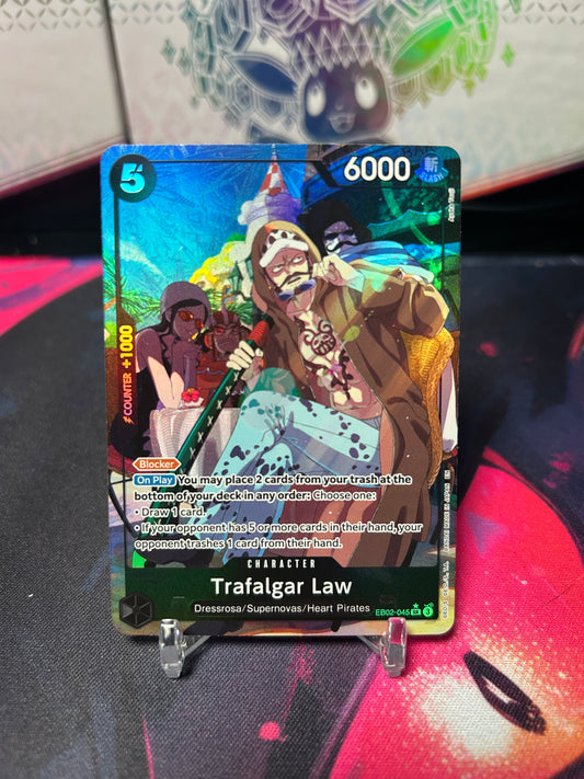 Trafalgar Law (Alternate Art) - Extra Booster: Anime 25th Collection (EB-02) - NEAR MINT