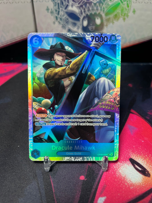 Dracule Mihawk - Emperors in the New World (OP09) - NEAR MINT