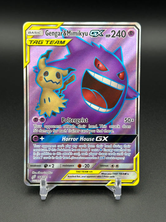Gengar & Mimikyu GX (Full Art) - SM - Team Up (SM9) - NEAR MINT