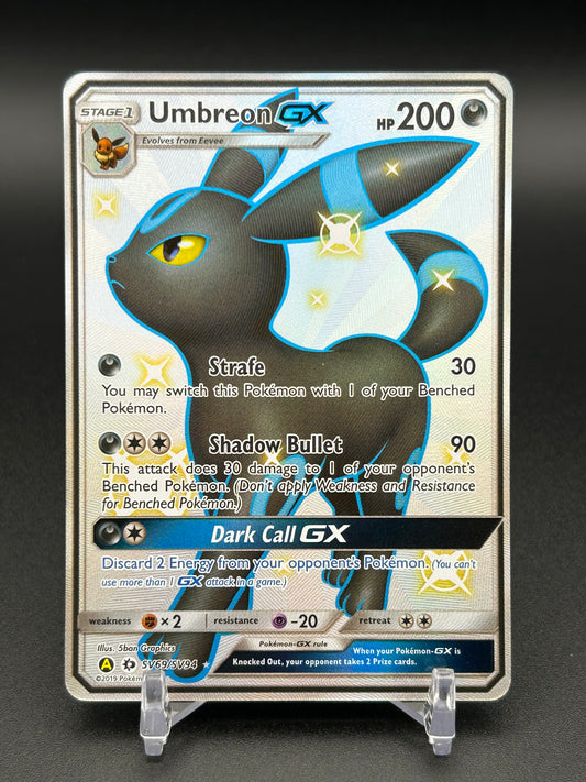 Umbreon GX - Hidden Fates: Shiny Vault (HIF:SV) - NEAR MINT (See Photos)