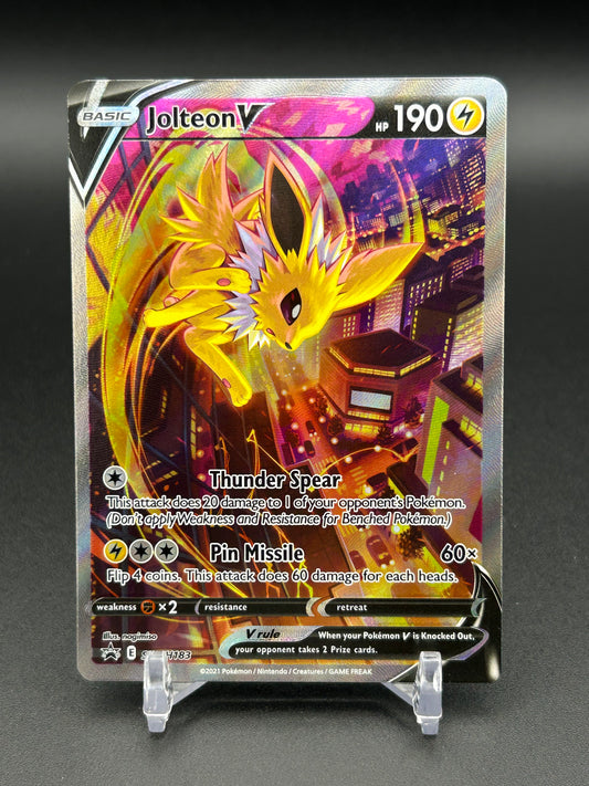 Jolteon V - SWSH183 - SWSH: Sword & Shield Promo Cards (SWSD) - NM Near Mint