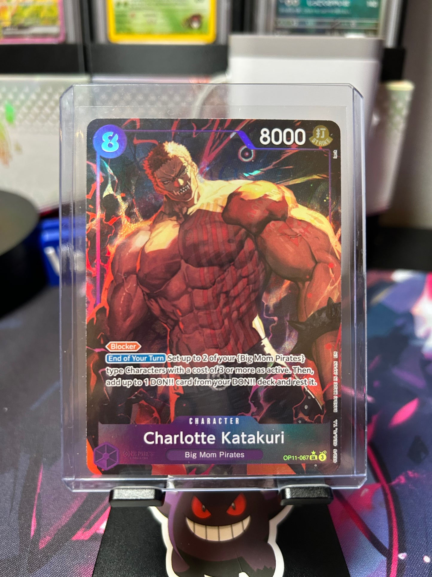 Charlotte Katakuri (067) (Alternate Art) - A Fist of Divine Speed (OP11) - NEAR MINT