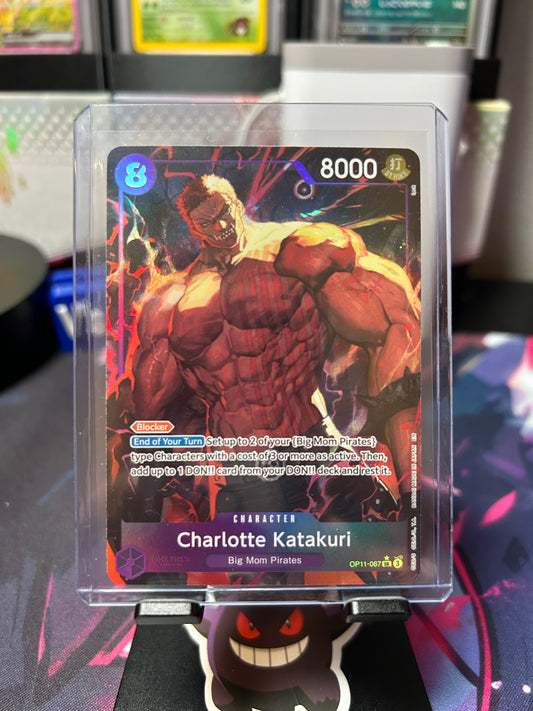 Charlotte Katakuri (067) (Alternate Art) - A Fist of Divine Speed (OP11) - NEAR MINT