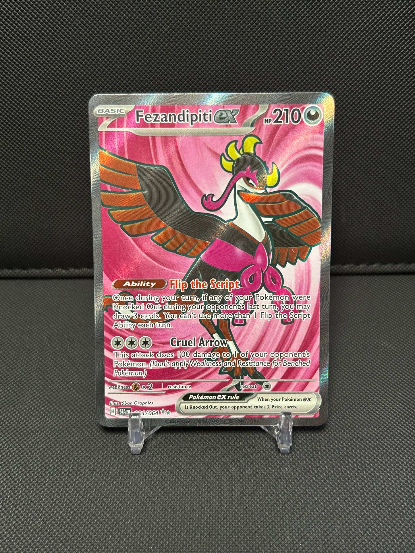 Fezandipiti ex - 084/064 - SV: Shrouded Fable (SFA) - NEAR MINT